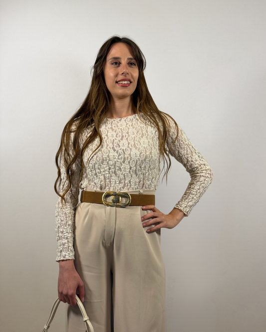 Maglia in pizzo