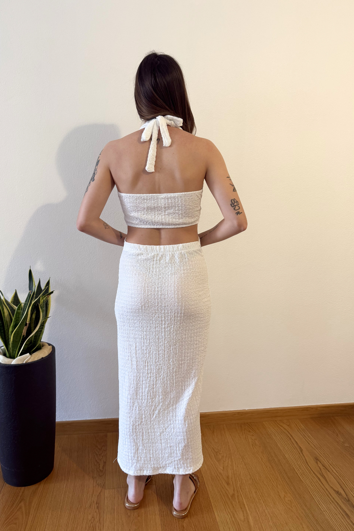 Abito Selene Bianco