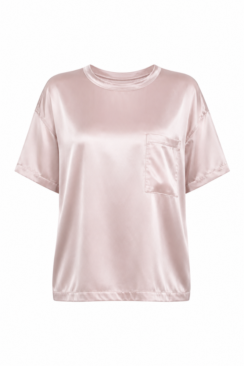 Blusa Raso con Taschino