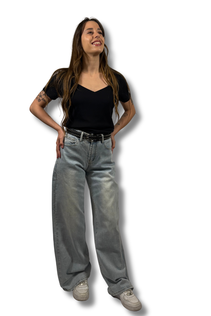 Jeans a palazzo
