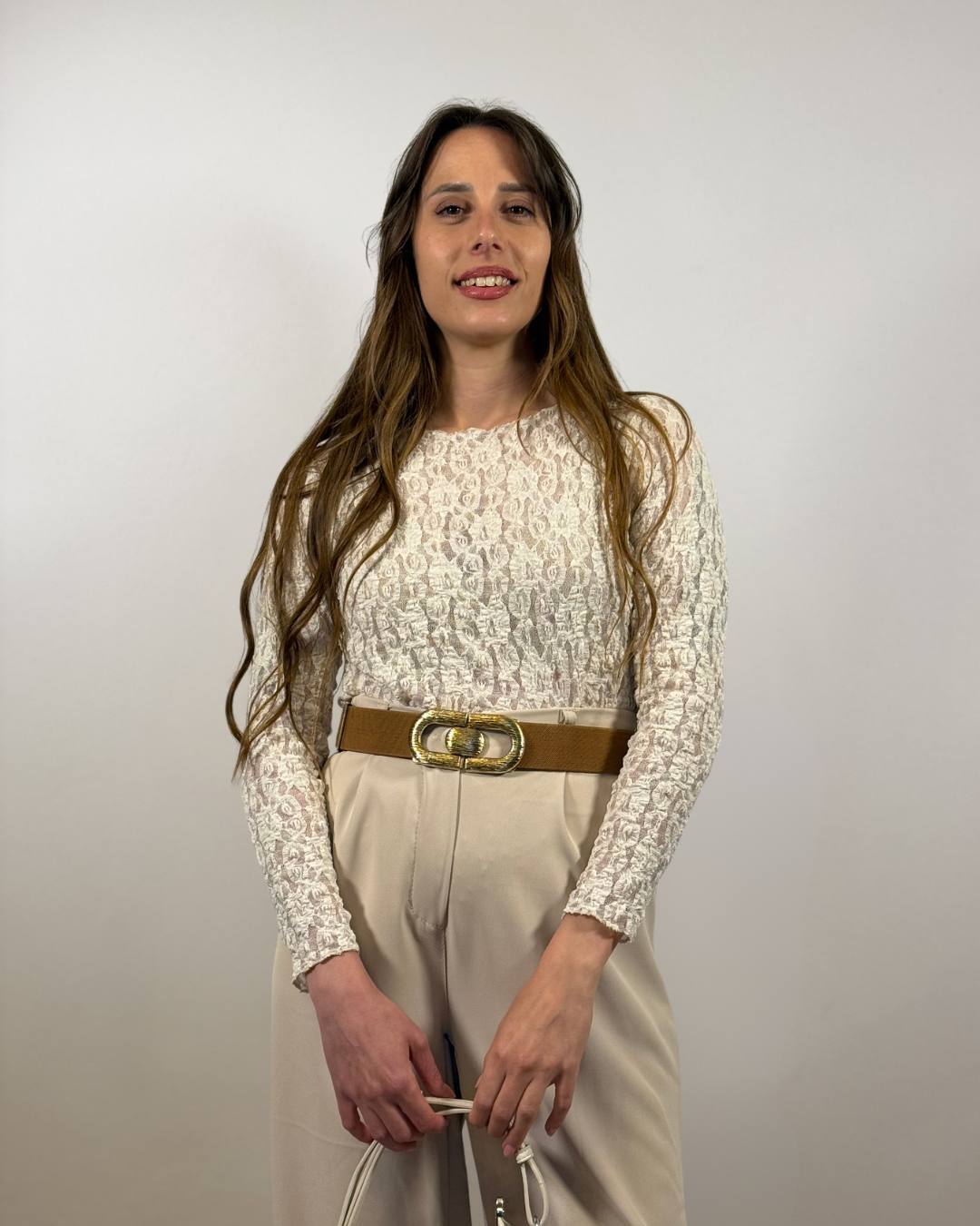 Maglia in pizzo