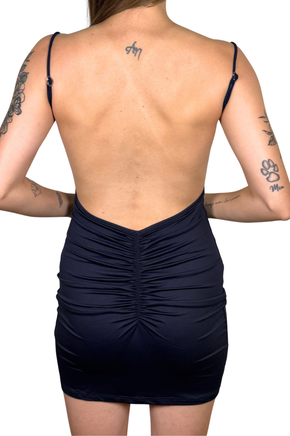 Abito corto Satin
