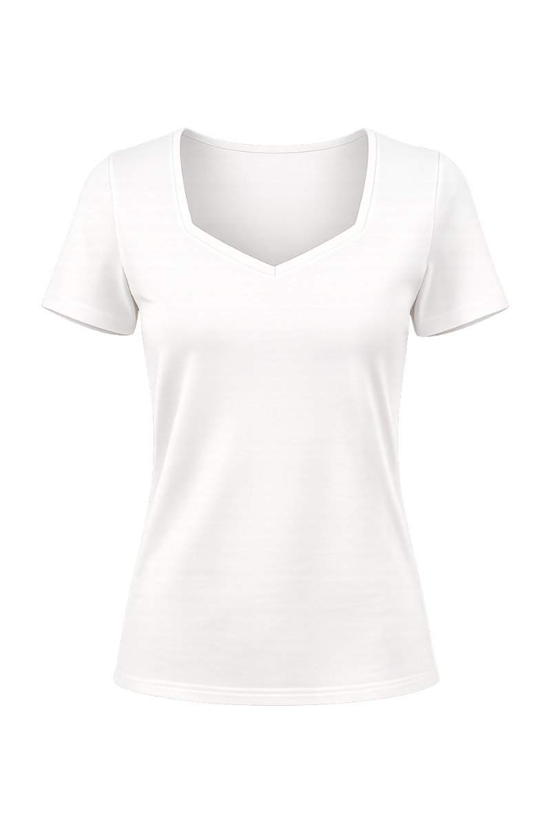 T-Shirt Basic Scollo a V