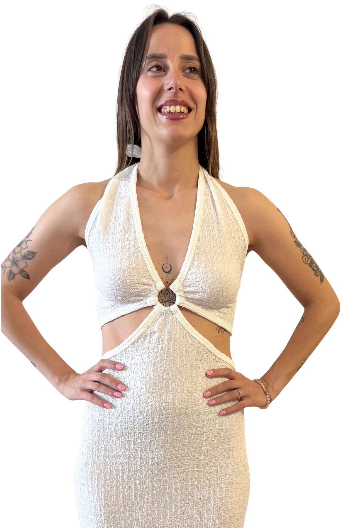 Abito Selene Bianco
