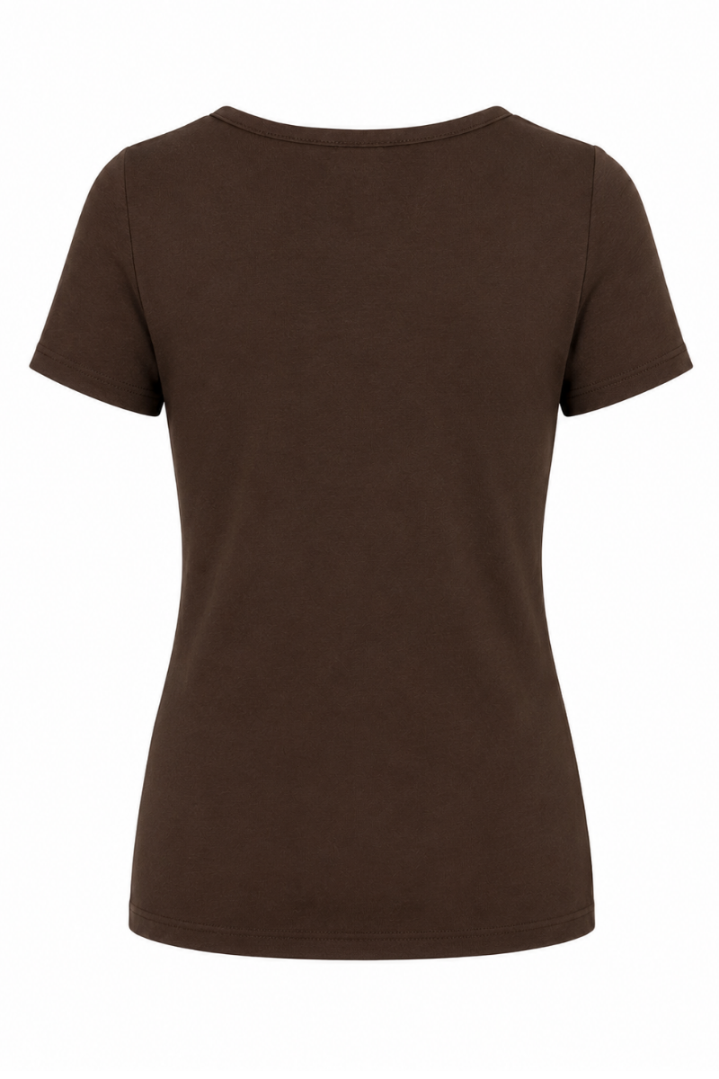 T-Shirt Basic Scollo a V