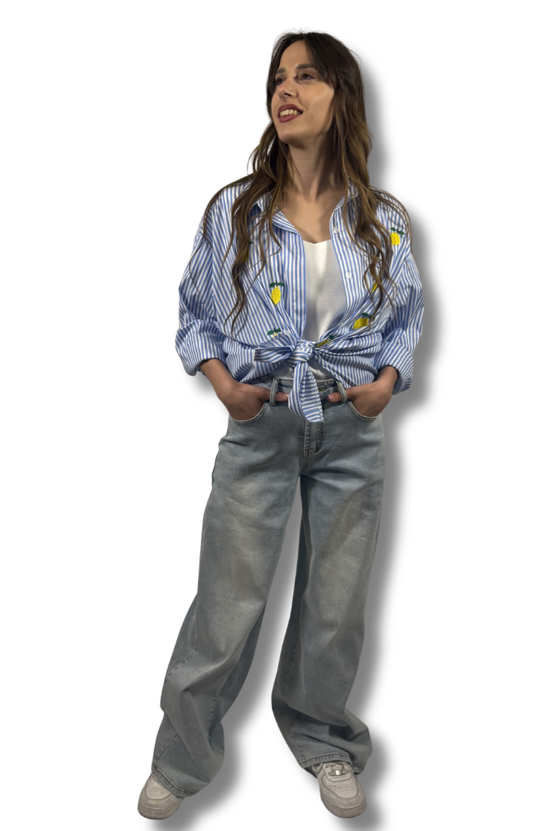 Jeans a palazzo