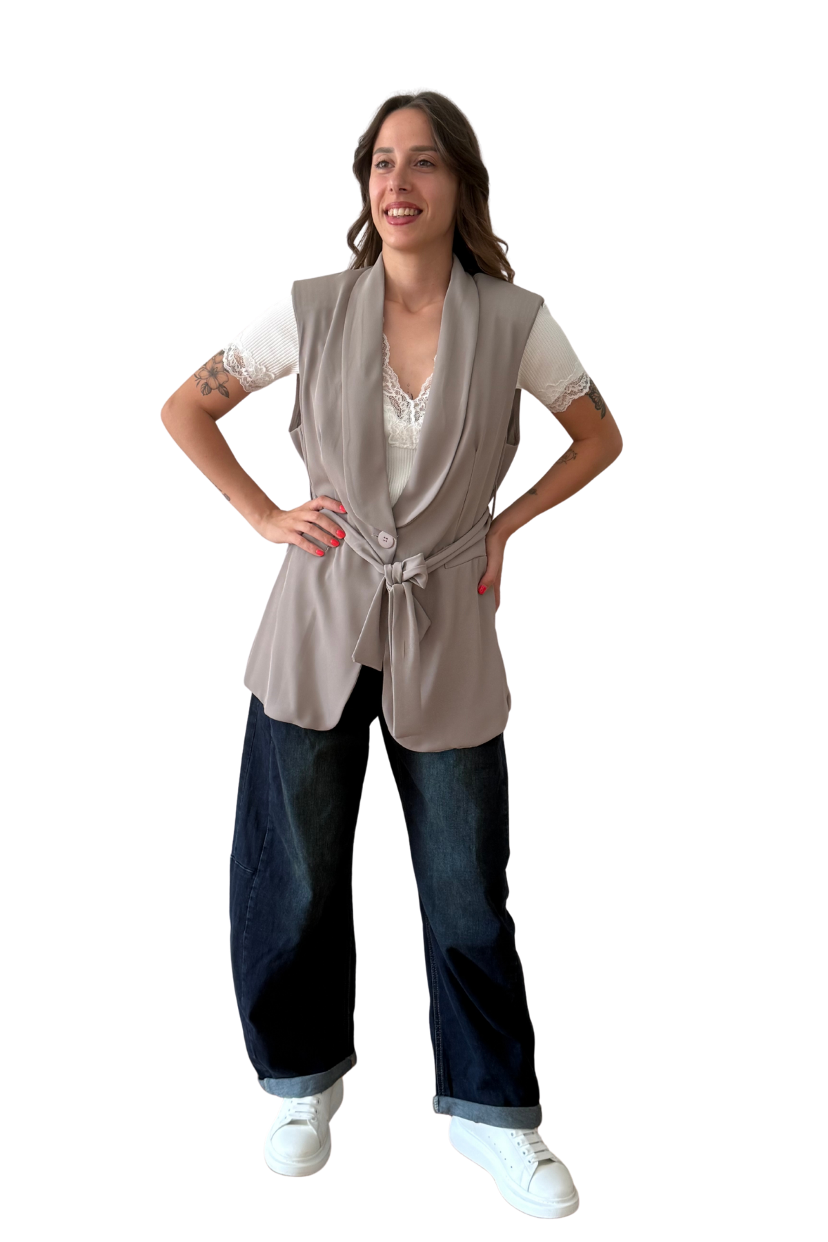 Jeans balloon lavaggio stone washed