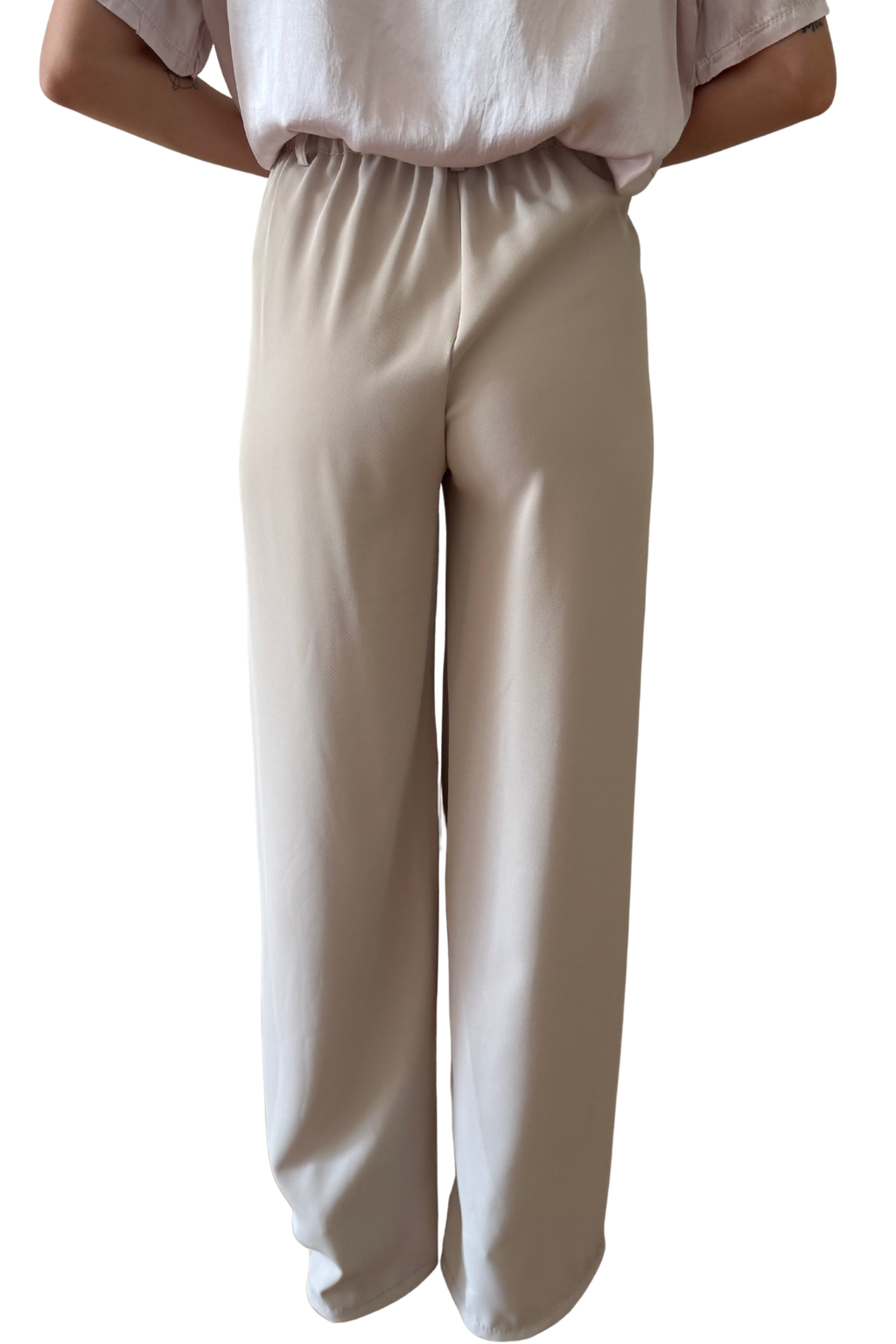 Pantalone Sartoriale a Vita Alta con Pince
