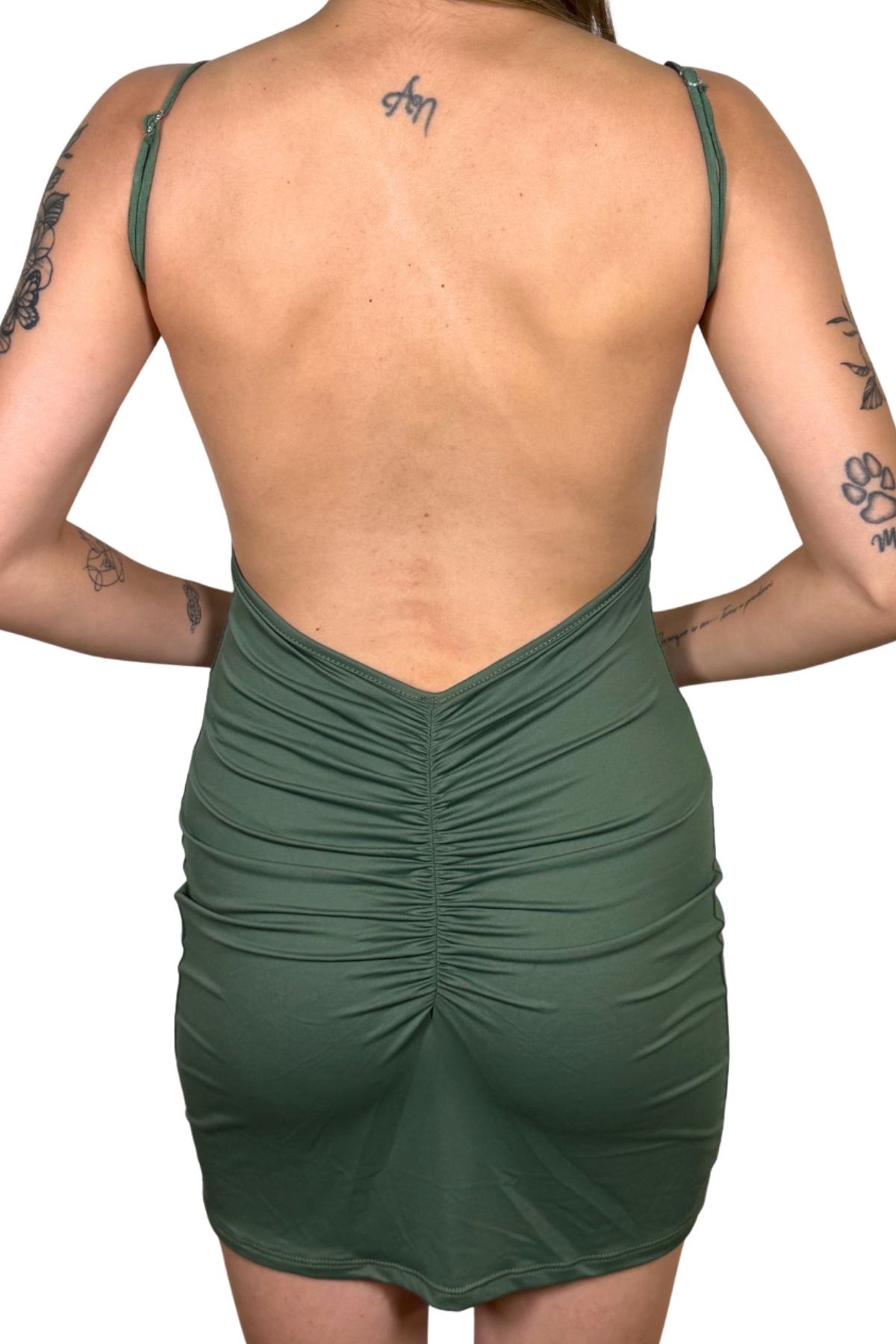 Abito corto Satin