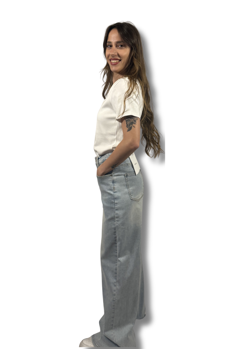 Jeans a palazzo