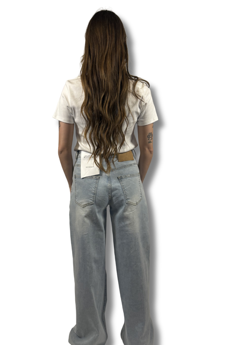 Jeans a palazzo