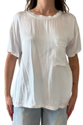 Blusa Raso con Taschino