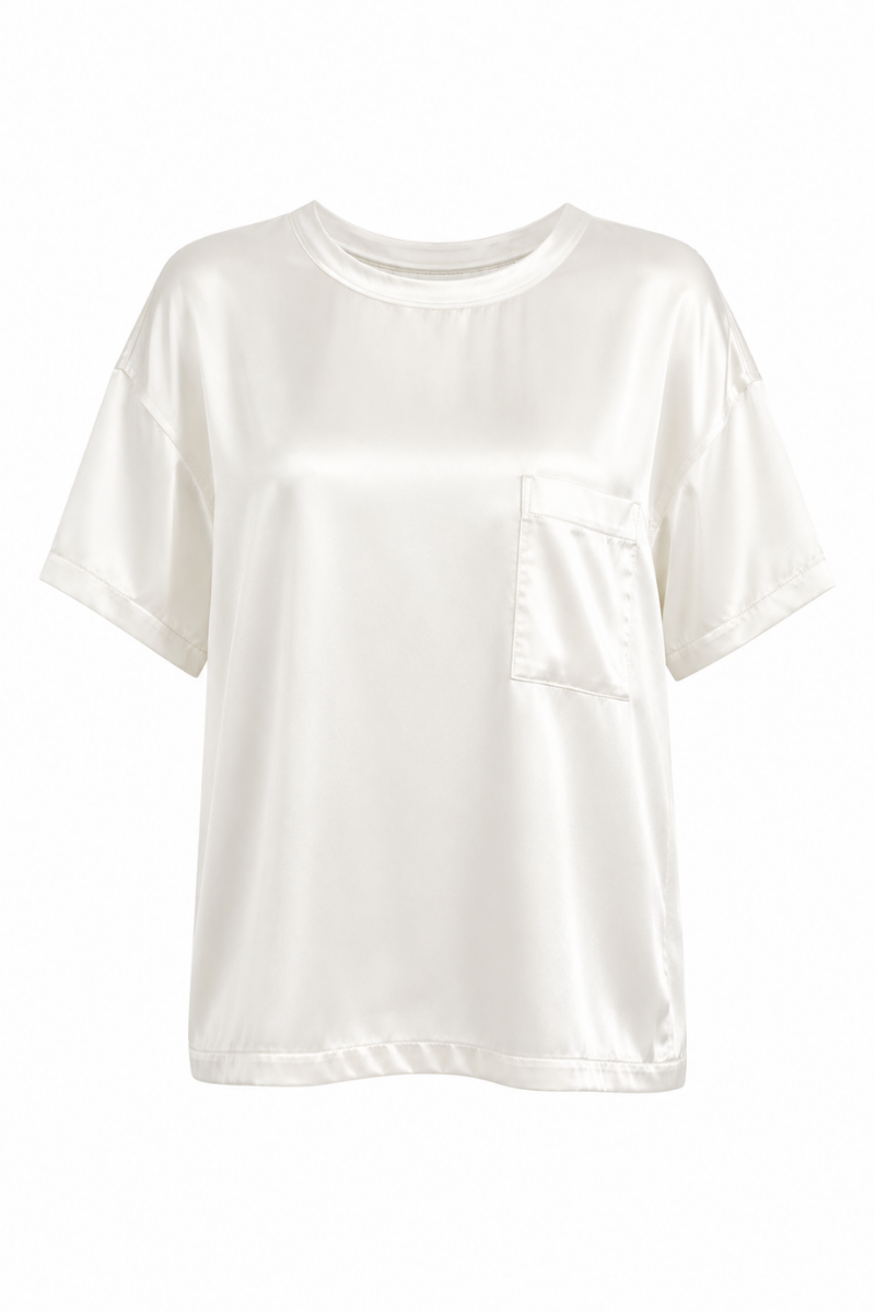 Blusa Raso con Taschino