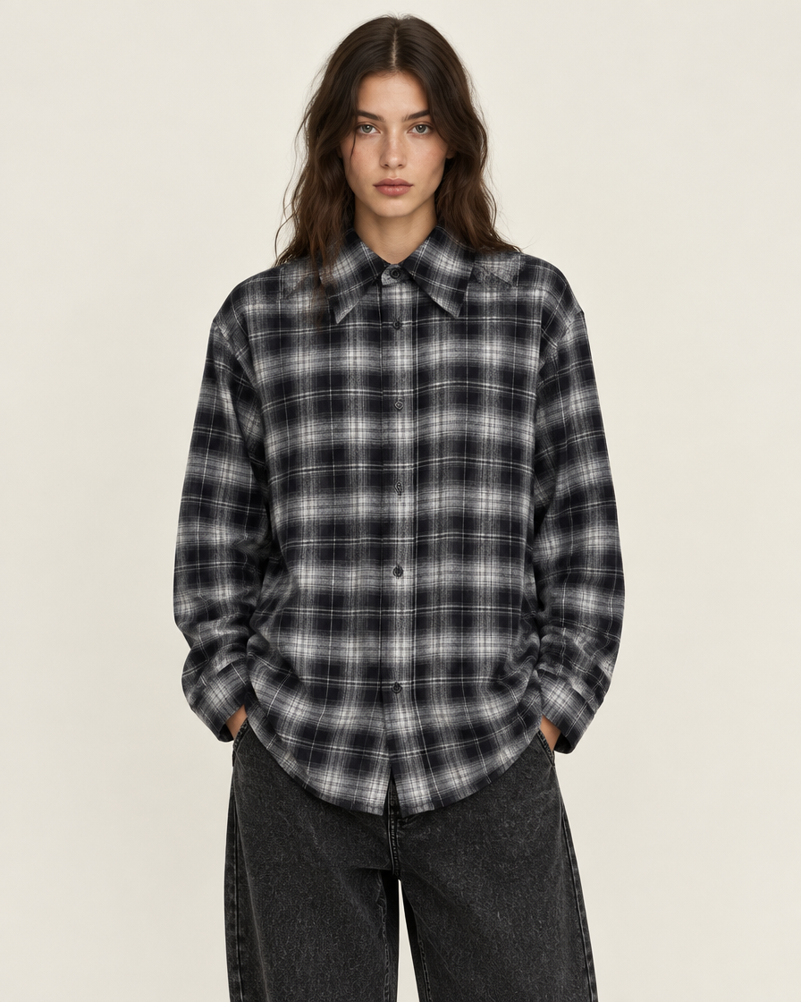 Camicia in Flanella a Quadri Hazel
