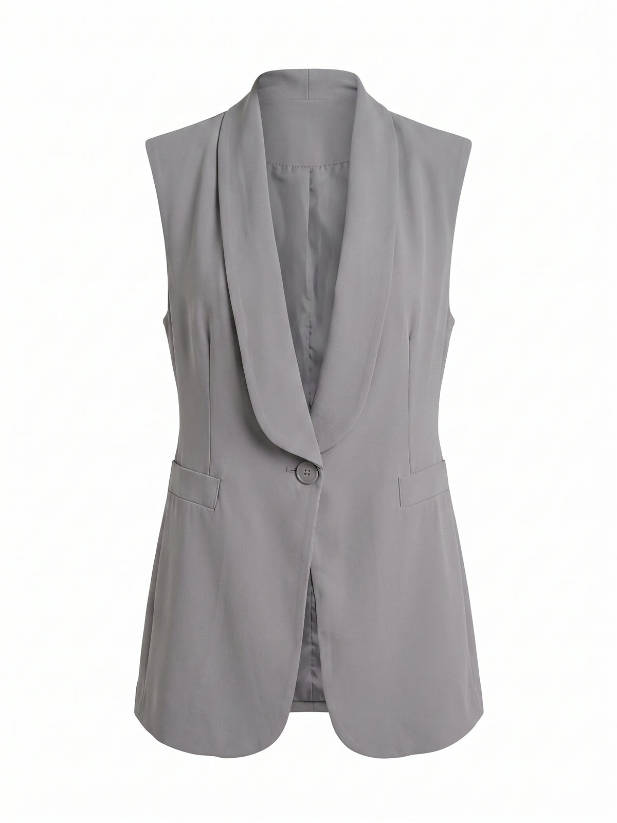 Gilet Sartoriale con Collo a Scialle