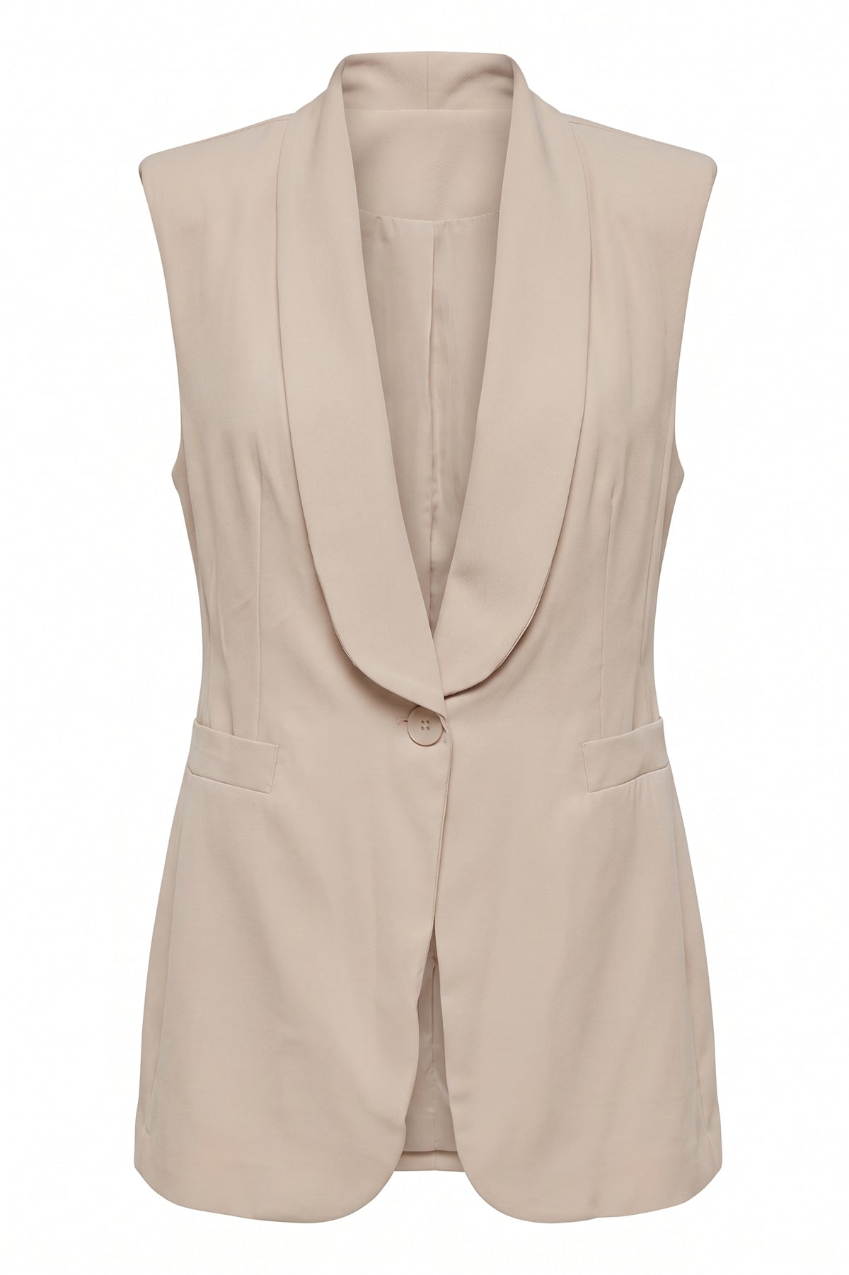 Gilet Sartoriale con Collo a Scialle