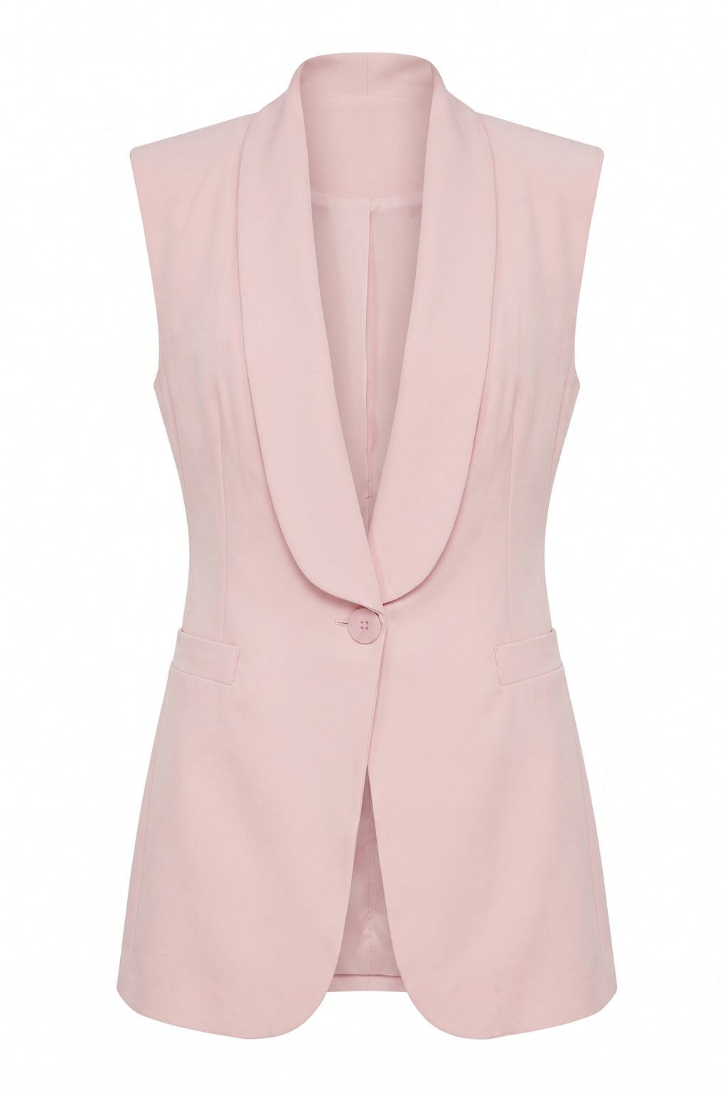 Gilet Sartoriale con Collo a Scialle