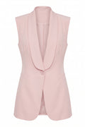 Gilet Sartoriale con Collo a Scialle