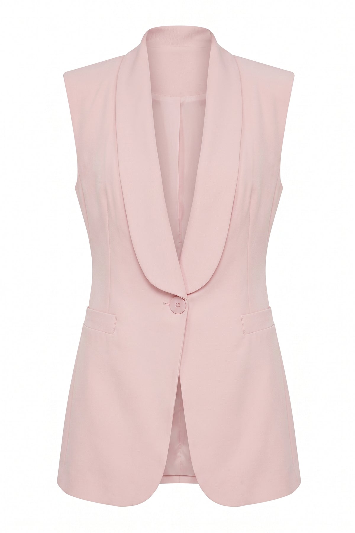 Gilet Sartoriale con Collo a Scialle