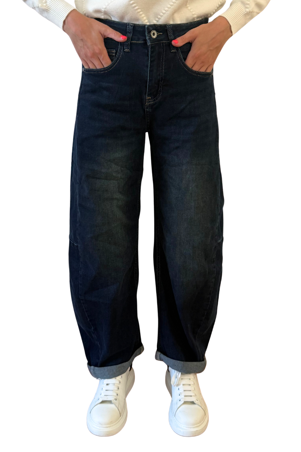 Jeans balloon lavaggio stone washed