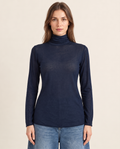 Maglia Dolcevita Misto Cashmere