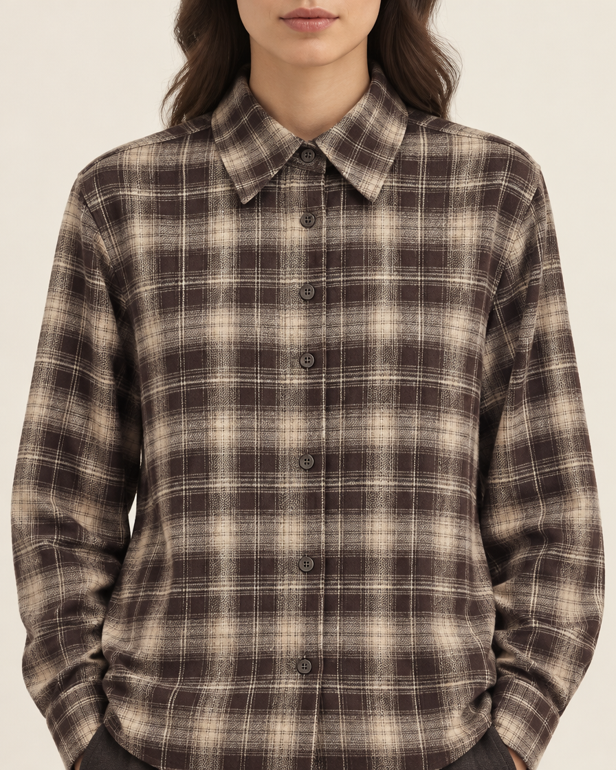 Camicia in Flanella a Quadri Hazel