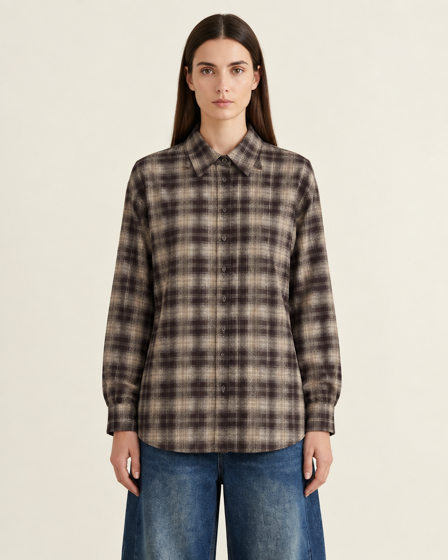 Camicia in Flanella a Quadri Hazel